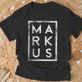 Markus Minimalism T-Shirt Geschenke für alte Männer