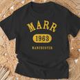Marr Athletic With Details T-Shirt Gifts for Old Men