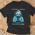 Marseille Fan C'est Pas La Capitale C'est Marseille Bébé T-Shirt Cadeaux pour les vieillards