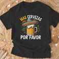 Mas Cervezas Por Favor Cinco De Mayo Drinking Men T-Shirt Gifts for Old Men