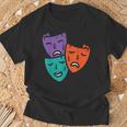 Máscaras De Teatro De Época I Actores I Teatro Camiseta unisex Regalos para ancianos