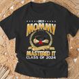Masters Graduation My Mommy Mastered It Class Of 2024 T-Shirt Gifts for Old Men
