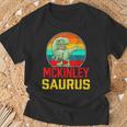 Mckinley Saurus Family Reunion Last Name Team Custom T-Shirt Gifts for Old Men