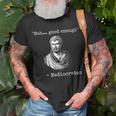 Meh-Good-Enough-Mediocrates Demotivational-Quote T-Shirt Gifts for Old Men