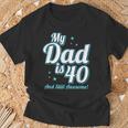 Meinater Ist 40 Jahre Alt Papa Alles Gute Zum 40 Geburtstag Papa T-Shirt Geschenke für alte Männer