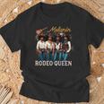 Melanin Rodeo Queen Black Cowgirl African American Western T-Shirt Gifts for Old Men