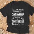 Menschen Rufen Beim Namen Aber Wichtigsten Unkel S T-Shirt Geschenke für alte Männer