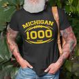 Michigan 1000 Wins Michigan One Thousand Wins T-Shirt Gifts for Old Men