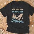 Mir Reichts Ich Geh Skiing Winter Sports T-Shirt Geschenke für alte Männer