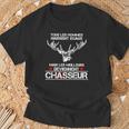 Modèle Pour Chasseur Tète De Cerf T-Shirt Cadeaux pour les vieillards