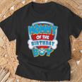 Mommy Of The Birthday Boy Dog Paw Family Matching T-Shirt Gifts for Old Men