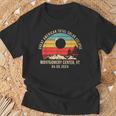 Montgomery Center Vt Vermont Total Solar Eclipse 2024 T-Shirt Gifts for Old Men