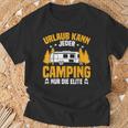 Motorhome Vacation Kann Jeder Camping Die Elite Camper T-Shirt Geschenke für alte Männer