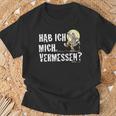 Mr Hüpenbecker Hab Ich Mich Vermessen T-Shirt Geschenke für alte Männer