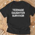 Nage Daughter Survivor Dad Joke Father's Day Men T-Shirt Gifts for Old Men