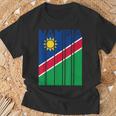 Namibian Flag Namibia Vintage Namibia T-Shirt Geschenke für alte Männer