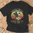 Nashville Tennessee Cowboy Boots Hat Country Music City T-Shirt Gifts for Old Men