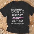 National Women's History Month 2024 247365 Nice T-Shirt Gifts for Old Men