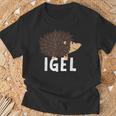 Nettes Igel Geschenk Für Jungen Oder Mädchen T-Shirt Geschenke für alte Männer