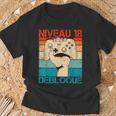 Niveau 18 Debloqué 18 Ans 18 Niveau Gamer Anniversaire T-Shirt Cadeaux pour les vieillards