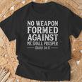 Prosperity Gifts, No Weapon Formed Shirts