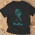 Nordkap Polar Lights T-Shirt Geschenke für alte Männer