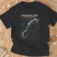 Norway Nordkapp T-Shirt Geschenke für alte Männer