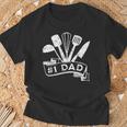 Number One Cooking Dad For Fathers Day Cooking Daddy T-Shirt Gifts for Old Men