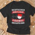 With Oberfranken Middle Franken And Unterfranken Franke T-Shirt Geschenke für alte Männer