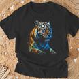 Obra De Arte De Tigre Animal Arte Camiseta unisex Regalos para ancianos