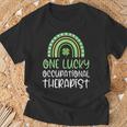 One Lucky Occupational Therapist St Patrick's Day Therapy Ot T-Shirt Gifts for Old Men