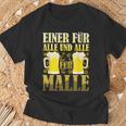 One For All And All For Malle S T-Shirt Geschenke für alte Männer