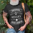 Original Irish Legend Kelley Irish Family Name T-Shirt Gifts for Old Men