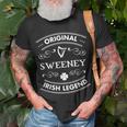 Original Irish Legend Sweeney Irish Family Name T-Shirt Gifts for Old Men