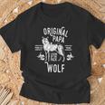 Original Papa Wolf Anführer Des Rudel-S T-Shirt Geschenke für alte Männer