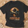 Outdoors Total Solar Eclipse Jonesboro Arkansas Ar T-Shirt Gifts for Old Men