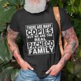 Pacheco Surname Family Name Personalized Pacheco T-Shirt Gifts for Old Men