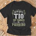 Padrino Regalo No Soy Solo El Tío Soy También El Padrino Camiseta unisex Regalos para ancianos
