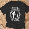 Padrino Y Ahijada Un Pacto Perida Bautizo Regalo Padrino Camiseta unisex Regalos para ancianos