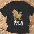 Pan De Ajo Esqueleto Camiseta unisex Regalos para ancianos