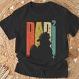 Papá Al Poder De 2 Bomberos Papa Doseces Papa Camiseta unisex Regalos para ancianos