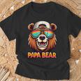 Papa Bär Papa Bearatertagsgeschenk Für Papa Spruch Lustig T-Shirt Geschenke für alte Männer