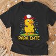 Papa Ente Entenliebhaber Männer Enten T-Shirt Geschenke für alte Männer