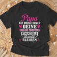 Papa Ich Werde Immer Deine Finanzielle Belastung Bleiben T-Shirt Geschenke für alte Männer