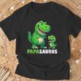 Papa Papasaurusatertagatertagsgeschenk Dino Papa T-Shirt Geschenke für alte Männer