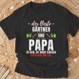 Papa Und Gärtner Garden Gardening Saying T-Shirt Geschenke für alte Männer