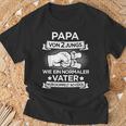 Papa Zwei Jungs Für Zweifachenateron 2 Söhnenatertag T-Shirt Geschenke für alte Männer