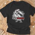 PapasaurusRex Papa Saurus Dinosaur Grandpa Dino Camiseta unisex Regalos para ancianos