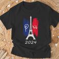 Paris France 2024 T-Shirt Geschenke für alte Männer