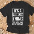 A Patterson Thing You Wouldn't Understand Family Name T-Shirt Gifts for Old Men